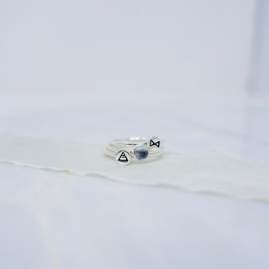 Manifest Stacking Rings