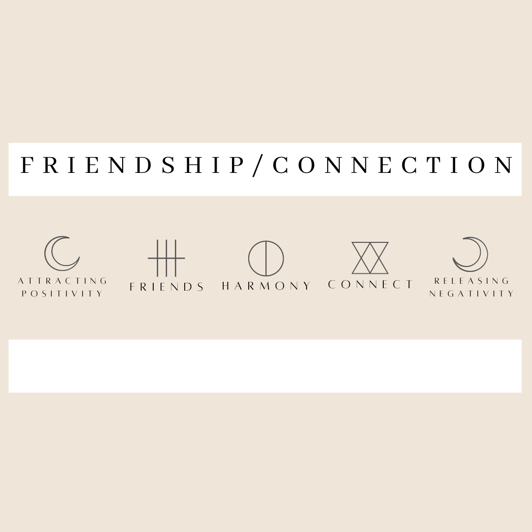 'Friendship/Connection' Charm Necklace