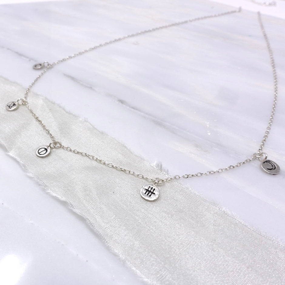 'Friendship/Connection' Charm Necklace