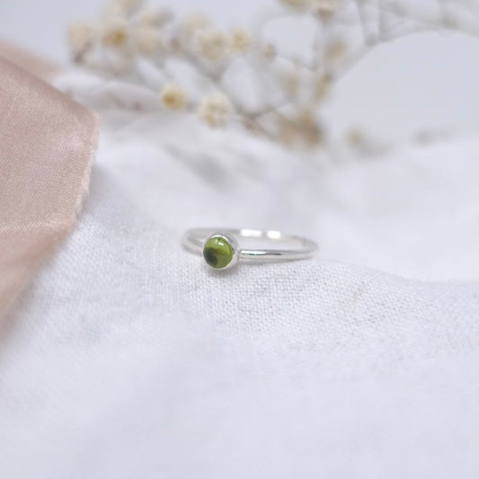 'New Opportunities' Peridot Stacking Ring