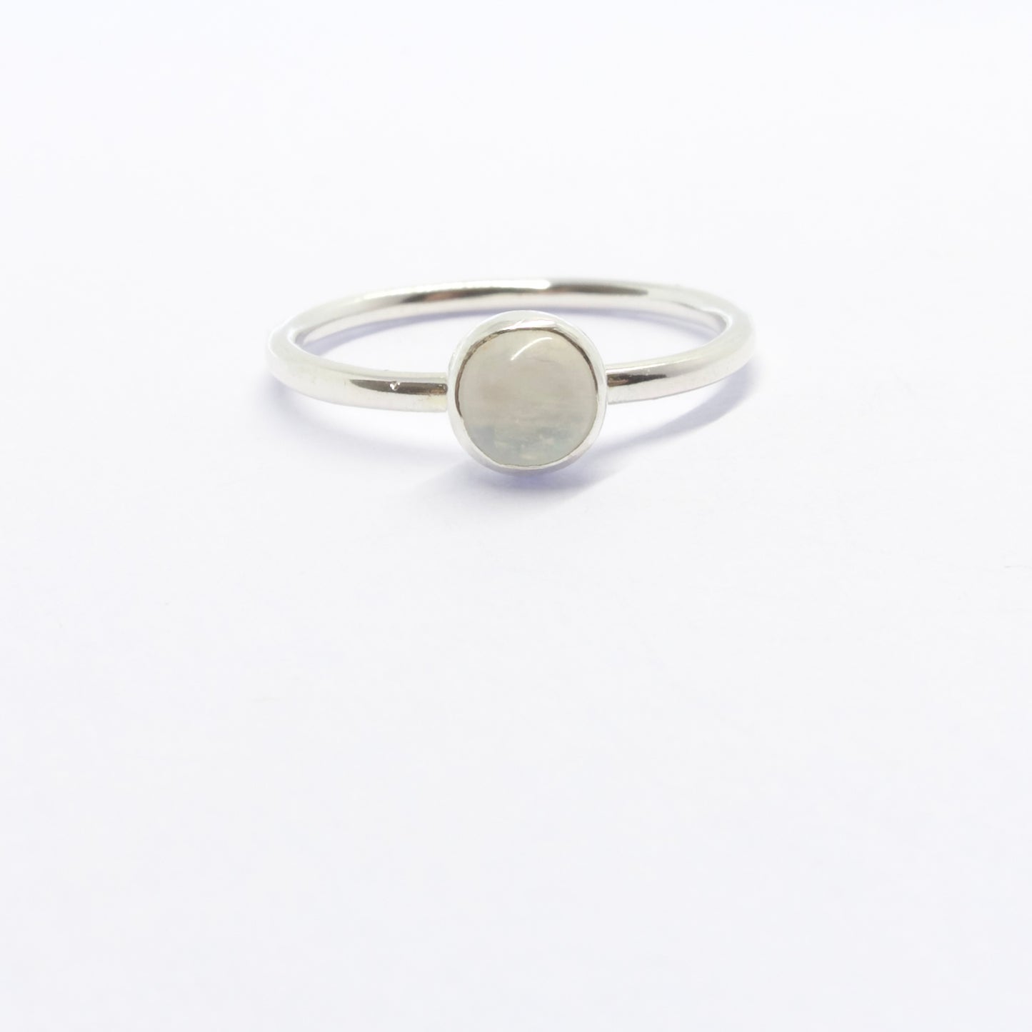 'Friendship/Connection' Moonstone Stacking Ring