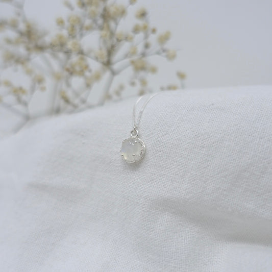 'Connection' Rainbow Moonstone Pendant