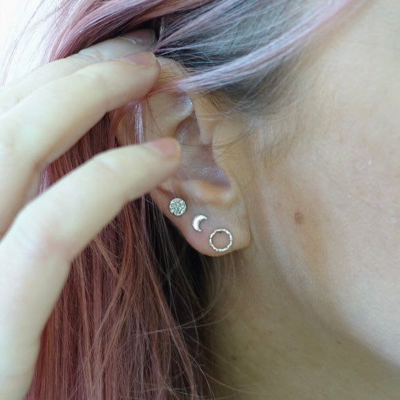 To The Moon and Back Stud Earrings