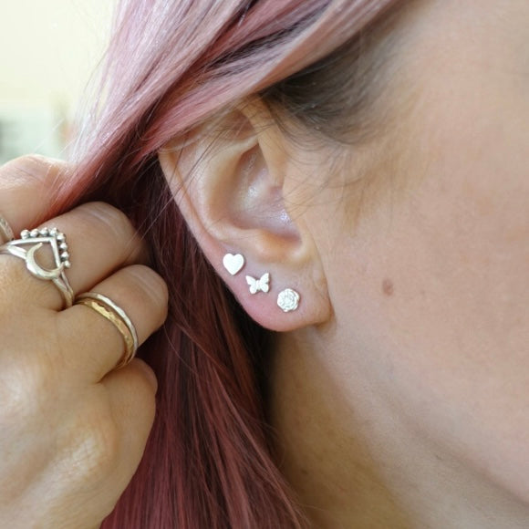 Spread Your Wings Stud Earrings